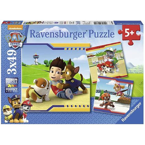 Ravensburger Puzzle 3x49 Pz 09369 09369 Paw Patrol 4005556093694
