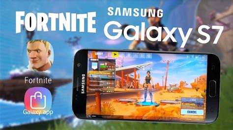 Samsung Galaxy S7 Fortnite Mobile Android Youtube