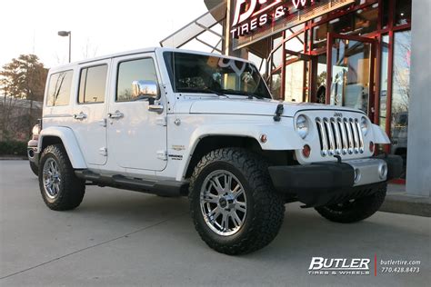 Jeep Wrangler With 17in American Racing Ar708 Wheels Exclusively From
