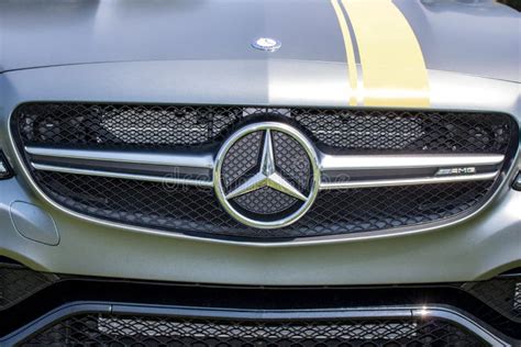 Mercedes Amg Sl Sports Car Interior Dashboard Editorial Photography