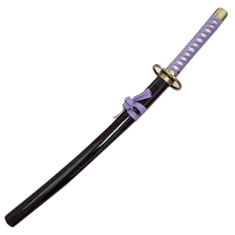 Bleach Gin Ichimaru Purple Wakizashi Knives And Swords Specialist