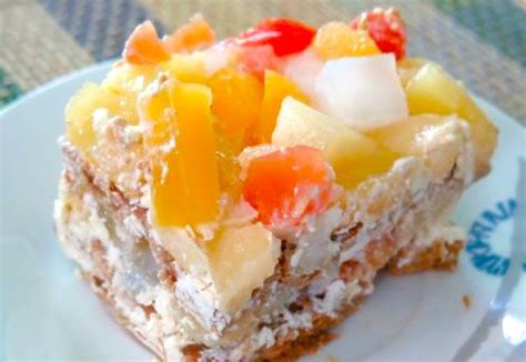 Easy No Bake Crema De Fruta Recipe Ang Sarap Recipes