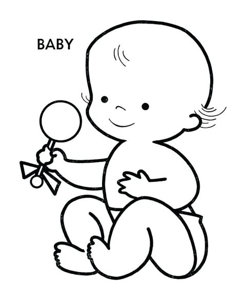 Newborn Coloring Pages At Getdrawings Free Download