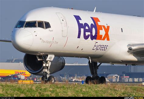 N923fd Fedex Federal Express Boeing 757 200f At Amsterdam Schiphol