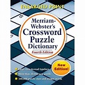 Merriam-Webster's Crossword Puzzle Dictionary (Edition 4) (Paperback ...