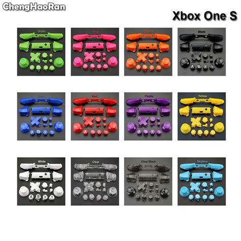 Chenghaoran 10set Full Button Replacement For Xbox One S Dpad Abxy
