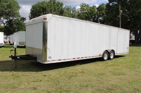 85x28 Pace American Enclosed Trailer Right Trailers New And Used