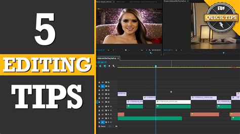 Quick Tips 5 Tips For Faster Editing Youtube