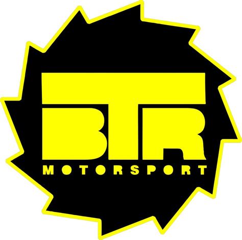 Наклейка на авто Btr Motorsport Полноцветная Наклейки на авто