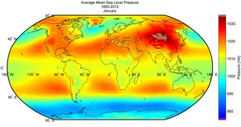 Global Monthy Mean Sea Level Pressure Skewtlogp Maps On The Web