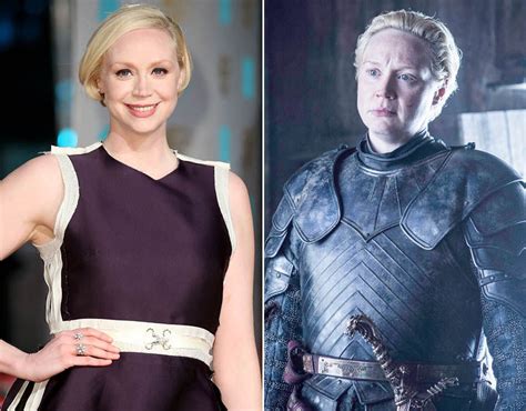 Gwendoline Christie As Brienne Of Tarth The Cast Of Game Of Thrones In Real Life Pictures