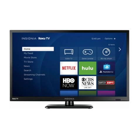 Insignia 24 Inch 720p Led Smart Hdtv With Roku Tv