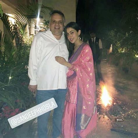 Viral Pictures Of Blushing Sara Ali Khan As She Receives Bf Kartik