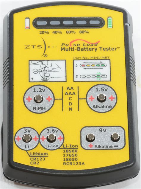 Test Review Of Battery Tester Zts Mini Mbt Rechargeable Batteries