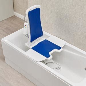 Bath lifts are perfect for individuals who have problems entering and exiting the bathtub safely. Patient Bath Lifts for the Tub & Shower - Power Bath Lift ...