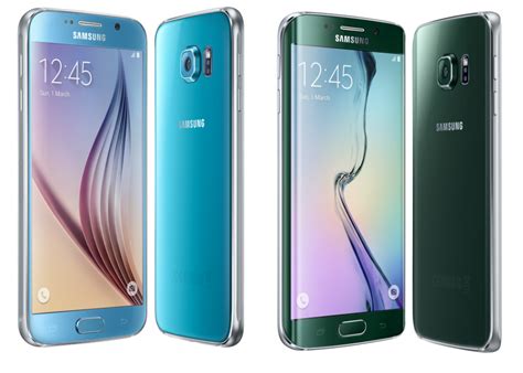 Samsungs Galaxy S6 And S6 Edge Now In Cool Topaz Blue And Green