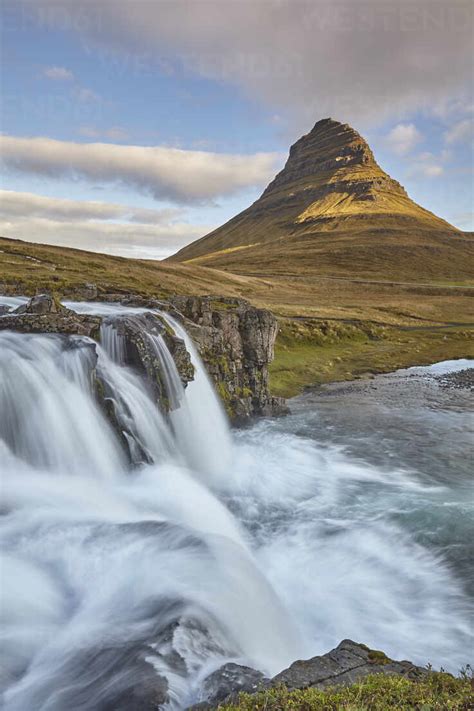 One Of Icelands Iconic Landscapes Mount Kirkjufell And