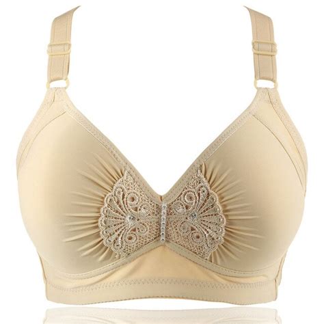 2018 New Big Size Bras For Women Flower Unlined Embroidery Sexy