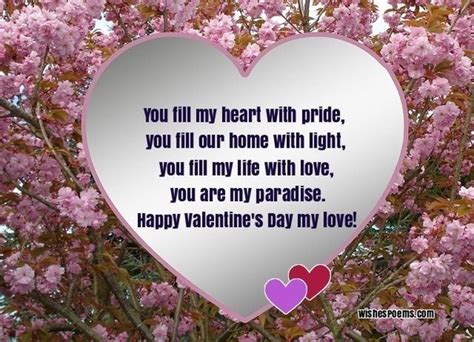 You mean the entire world to me and i believe you would be there by my side till the day i die. What message should I send my wife on valentine's day? - Quora