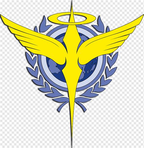 Celestial Being Aeolia Schenberg Gundam Logo Anime Rider Leaf