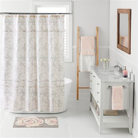 18 Charming Bathroom Ideas Shower Curtain Contemporay Home Decor