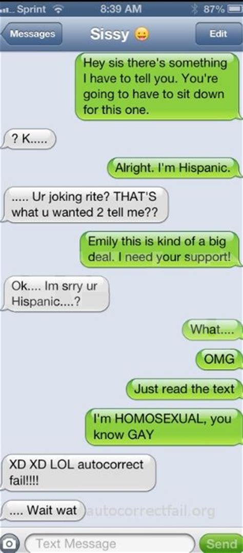 Autocorrect Fail Hilarious Auto Correct Blunders And