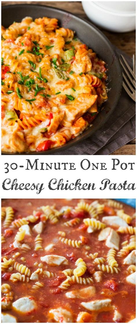 30 Minute One Pot Chicken And Pasta Nickys Kitchen Sanctuary Easy