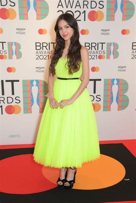 Red Carpet Dresses Olivia Rodrigo Brit Awards 2021
