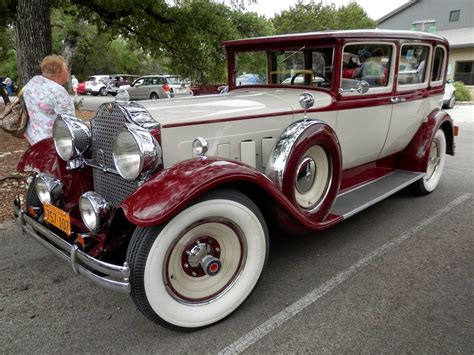 1930 Packard Sedan White Red Classic Old Vintage Usa 1600×1200