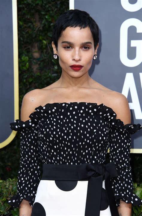 ZOE KRAVITZ At Th Annual Golden Globe Awards In Beverly Hills HawtCelebs