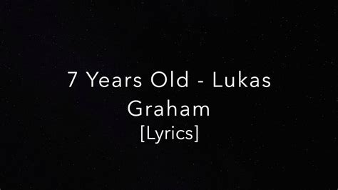 7 Years Lukas Graham Lyrics Youtube