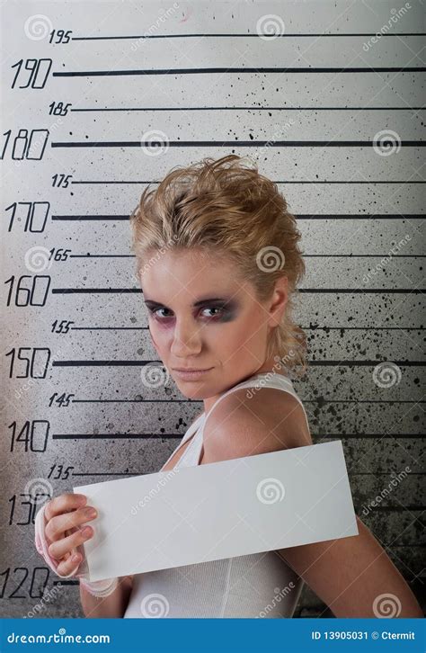 Girl In Prison Royalty Free Stock Photography 15891755