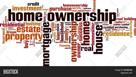 Home Ownership Word Vector And Photo Free Trial Bigstock