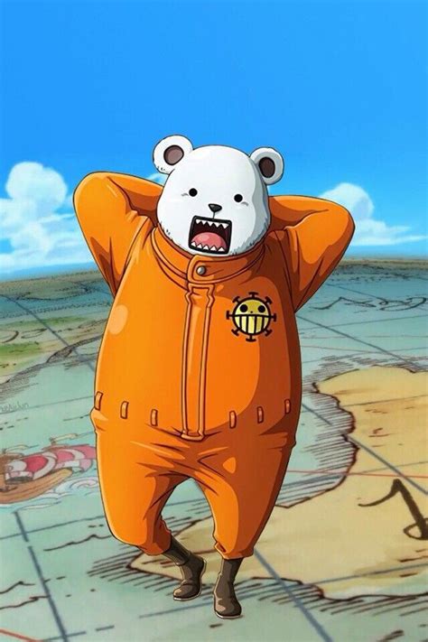 Bepo One Piece Animasi 3d Animasi Gambar