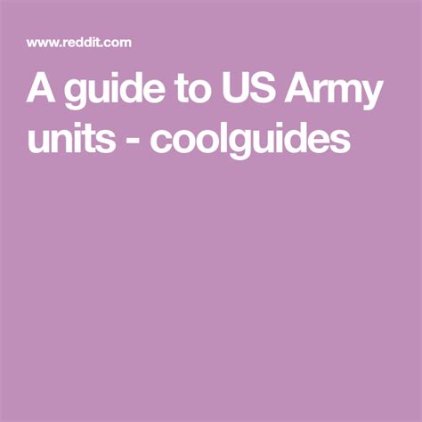 A Guide To Us Army Units Coolguides Army Structure Mi Vrogue Co