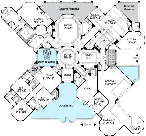 Image Result For Mansion Floor Plans Modern Style House Plans House