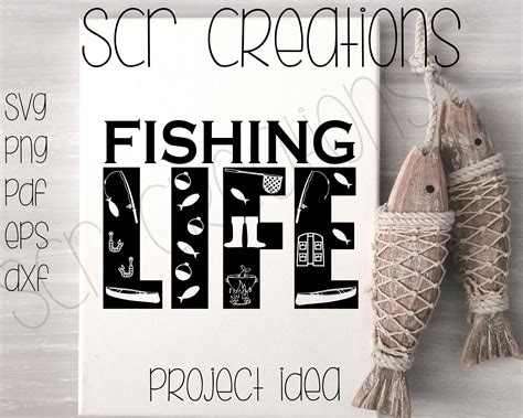286 Fishing Life Svg Free SVG Fishing Cut Files