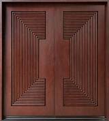 Wood Double Entry Doors Images