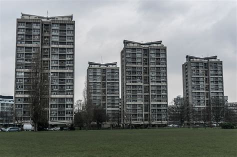 Tower Blocks Of London Council Estate Stock Photo Download Image Now