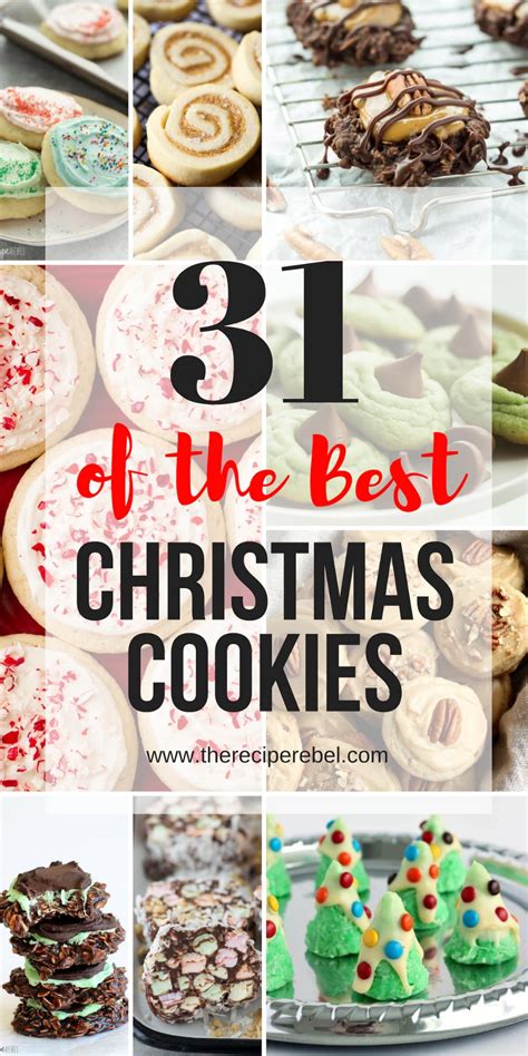 These aren't random christmas cookies recipes, these are my personal tried and true recipes that i make for my own family. These are the best Christmas Cookies! Christmas sugar cookies, molasses cookies, … | Best ...