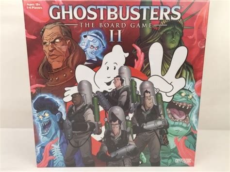 Cryptozoic Ghostbusters Ii The Board Game 2 Sealed Box Nib New Ebay