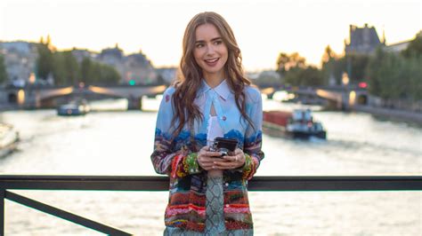 Lily Collins On Netflixs Emily In Paris Proposal I Kept Shaking