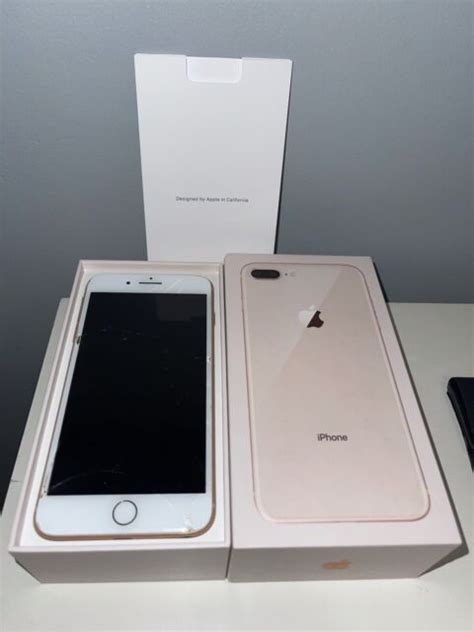 Apple Iphone 8 Plus 64gb Gold Unlocked A1897 Gsm For Sale