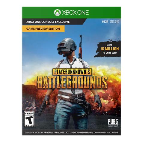 Playerunknowns Battlegrounds Game Preview Edition Microsoft Xbox One