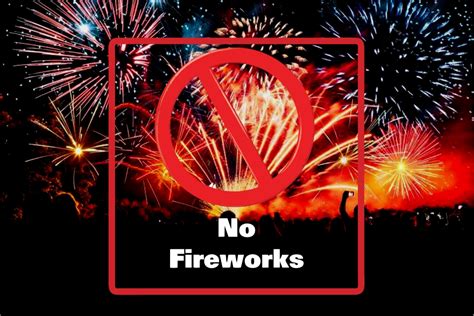 No Fireworks Crackers Or Chinese Lanterns On Guy Fawkes Or Any Other