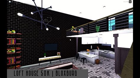 Bloxburg Loft House 50k Youtube