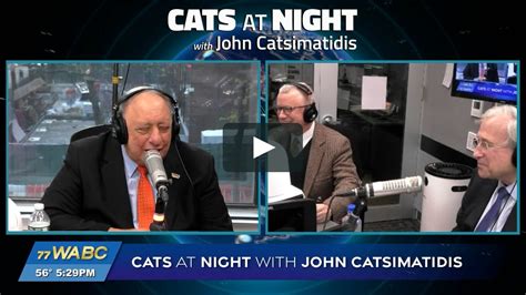 Cats At Night With John Catsimatidis Interview With Fmr Nj Gov Jim