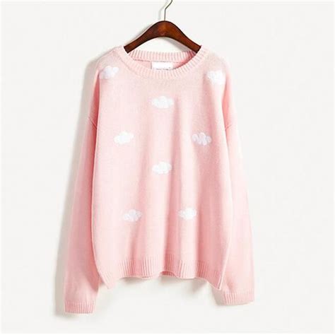 2016 Korean New Winter Sweaters Harajuku Cute 3d Clouds Hedging Thick