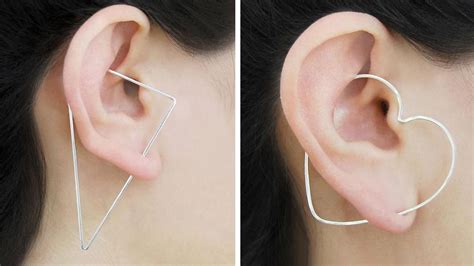 These Edgy Earrings Create A Double Piercing Illusion Image Edgy
