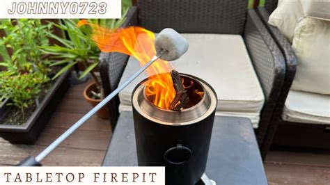 Mini Tabletop Fire Pit From Amazon ZVMTTOY Store Super Easy To